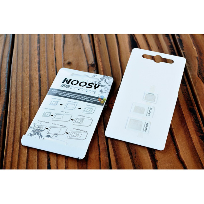  3 in 1 mobile phone accessory dual micro sim card adapter